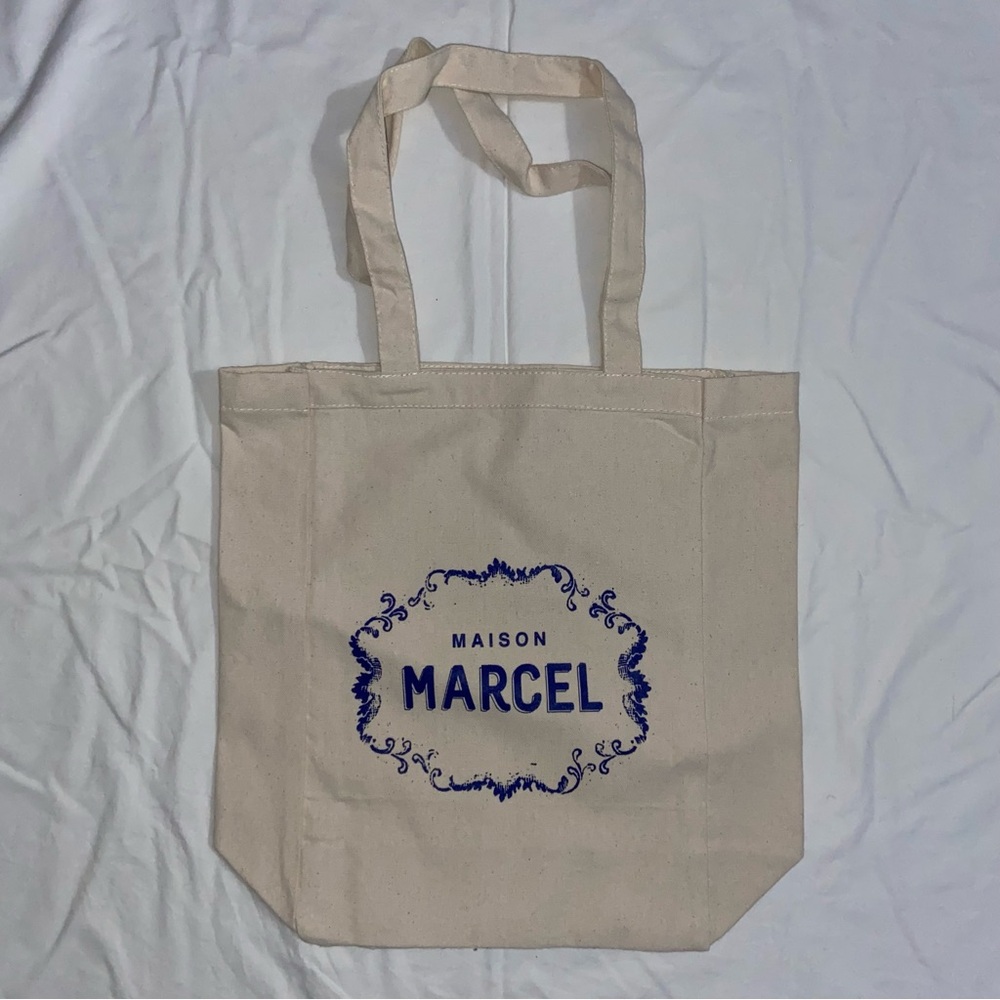 Cream Canvas Tote Bag